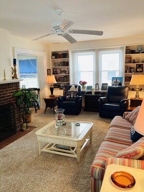 TV connectée, cheminée