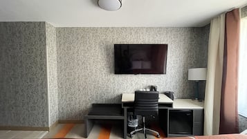 Room, 2 Double Beds, Non Smoking | Free WiFi, bed sheets