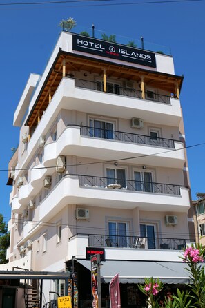 Fassade der Unterkunft