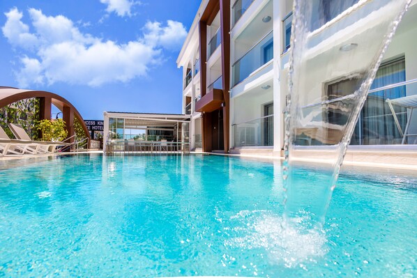 Fassade der Unterkunft