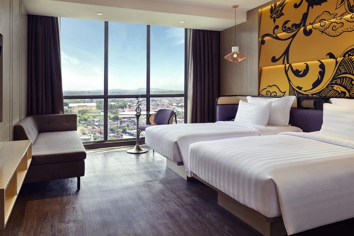 Literie de qualité, articles de minibar gratuits, coffre-fort, bureau