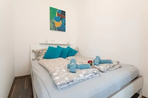 1 Schlafzimmer, Bügeleisen/Bügelbrett, Reisekinderbett, kostenloses WLAN