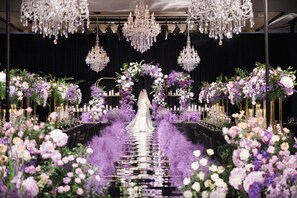 Indoor wedding