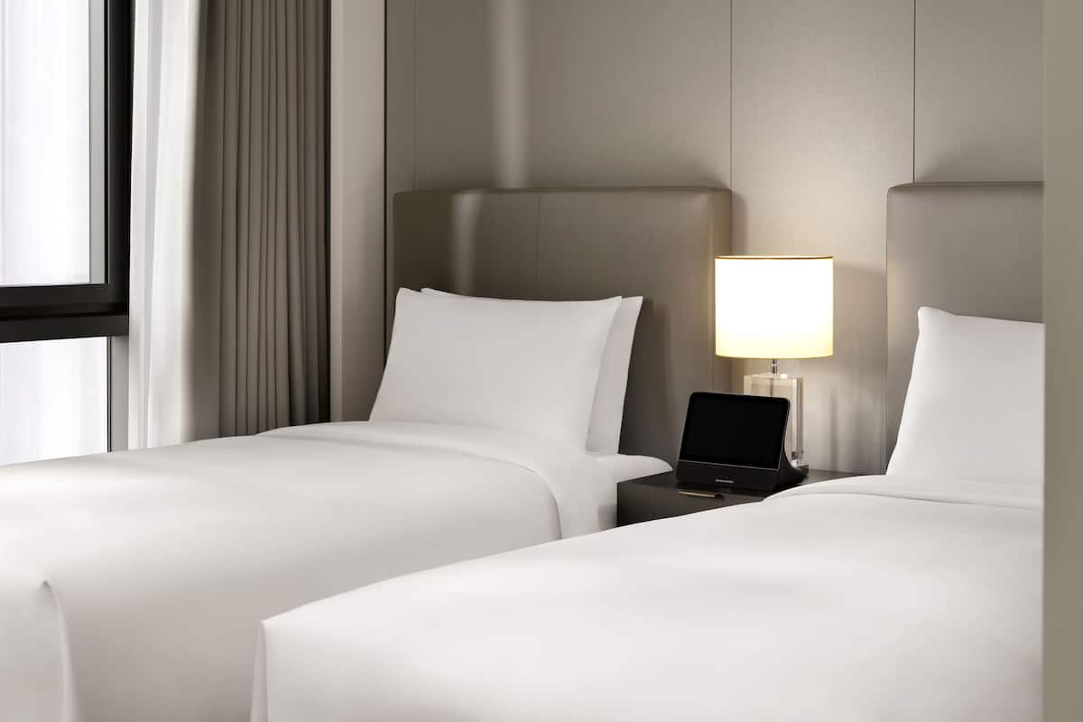 Residence Studio with 2 Single Beds | 1 chambre, literie de qualité supérieure, couette en duvet d'oie