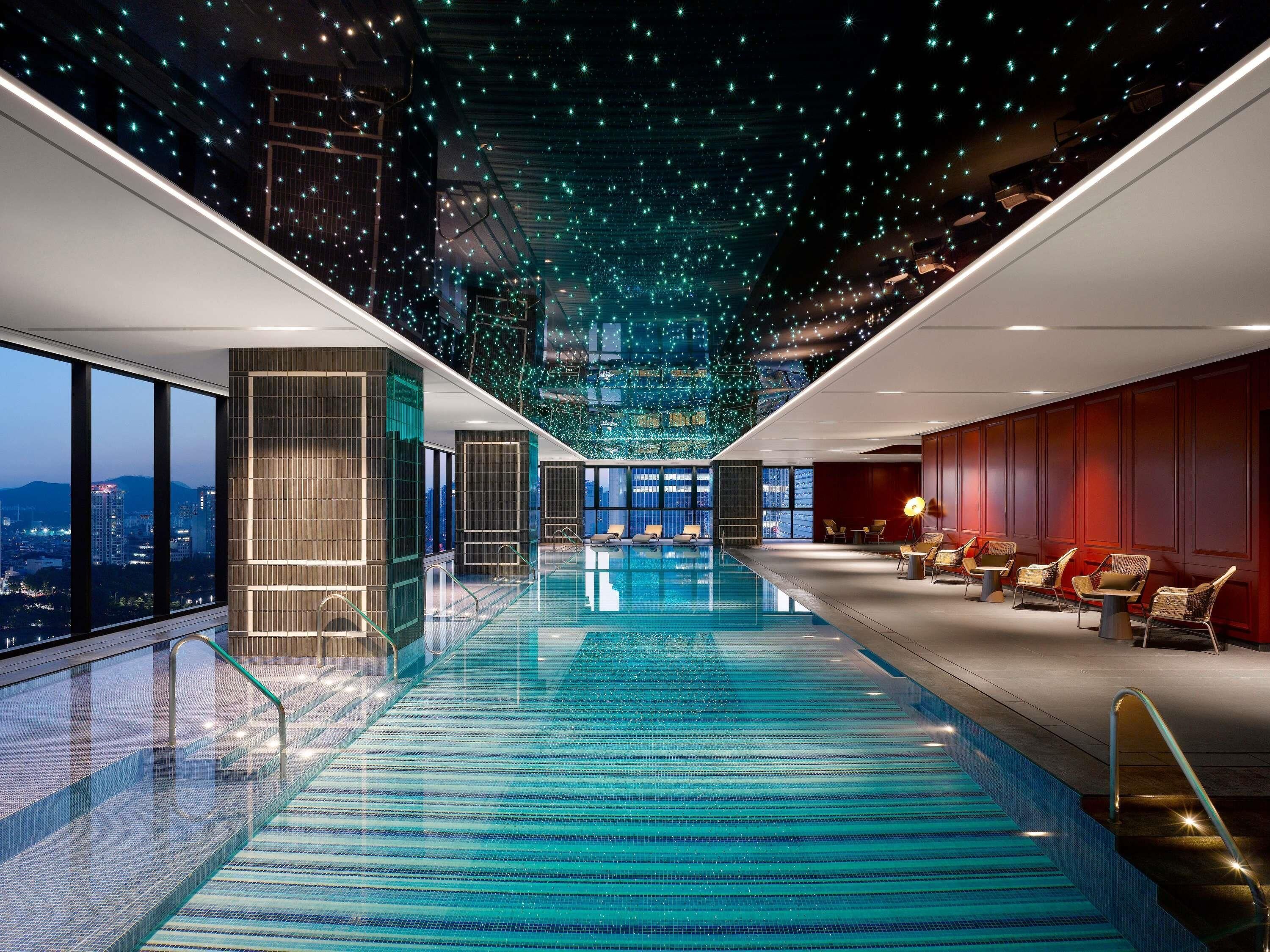 Indoor pool, open 6:00 AM to 10:00 PM, sun loungers, lifeguards on site