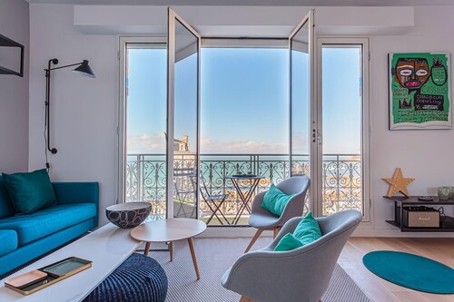 ALTAYA • Apt with balcony and sea view in Biarritz