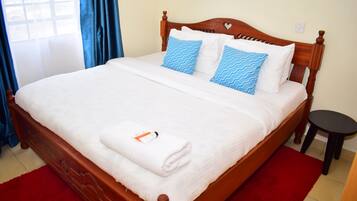 1 多间卧室、WiFi、床单