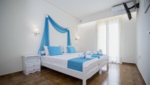 Comfort Apartment | 2 bedrooms, desk, cribs (free), WiFi (free) - Kirki Filoxenia Apts By Checkin (Corfu)