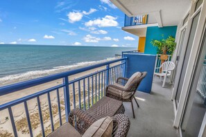 Signature Condo, 2 Bedrooms, Balcony, Ocean View | Balcony view - Stunning Oceanfront View Atlantica Tower (Myrtle Beach)