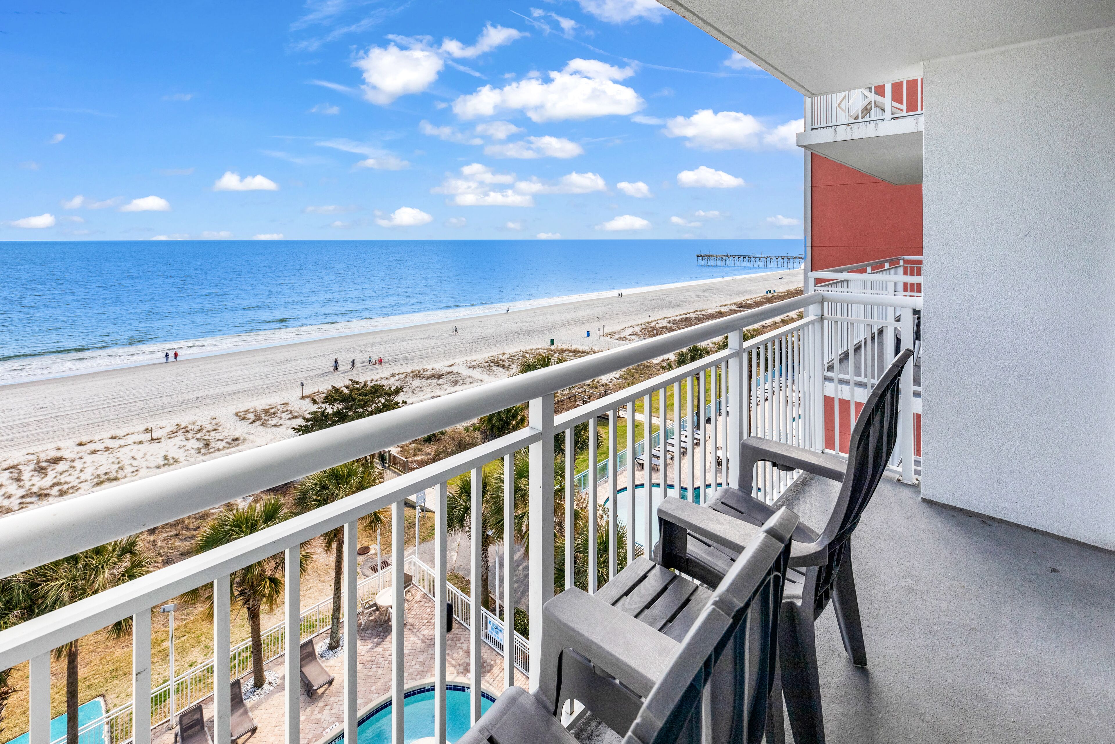 Standard Condo, 2 Bedrooms, Ocean View, Oceanfront | Balcony
