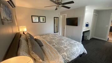 2 habitaciones, tabla de planchar con plancha, wifi y ropa de cama