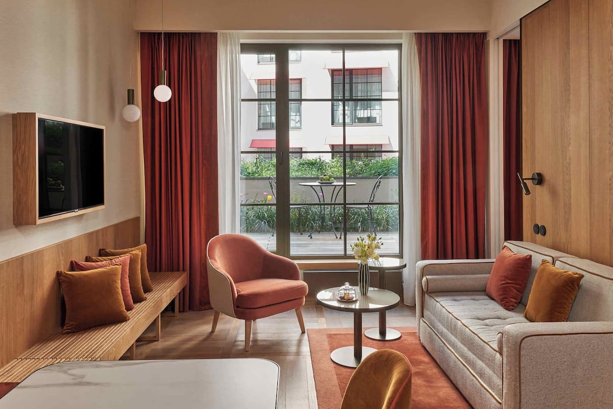 Premium suite | Uitzicht op de tuin