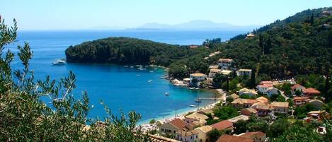 منظر من الجو على ارتفاع عالٍ