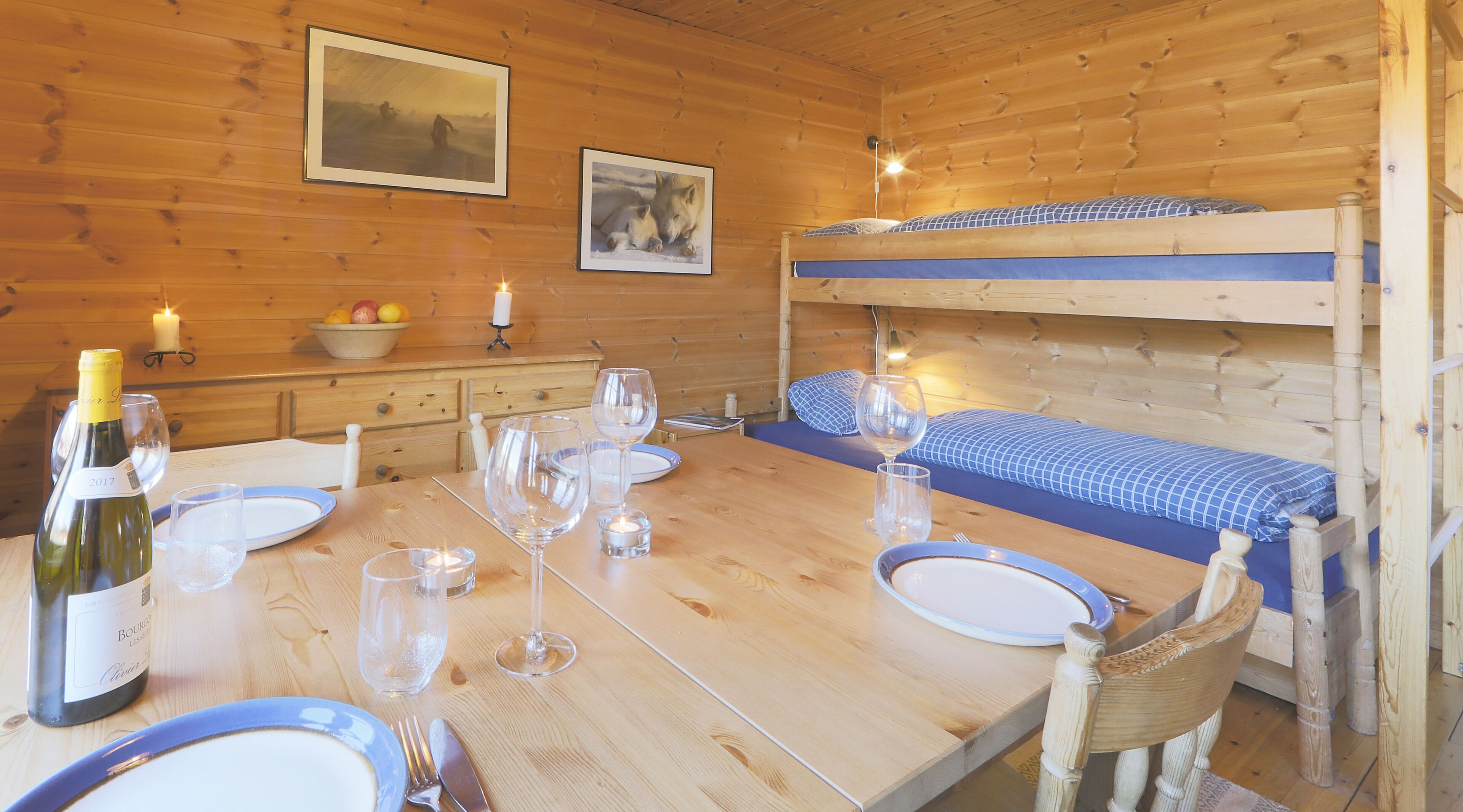 1 makuuhuone, vuodevaatteet