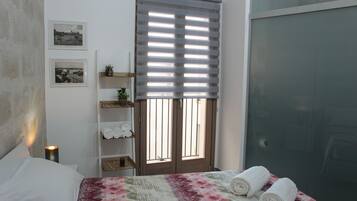 1 bedroom, iron/ironing board, travel crib, free WiFi