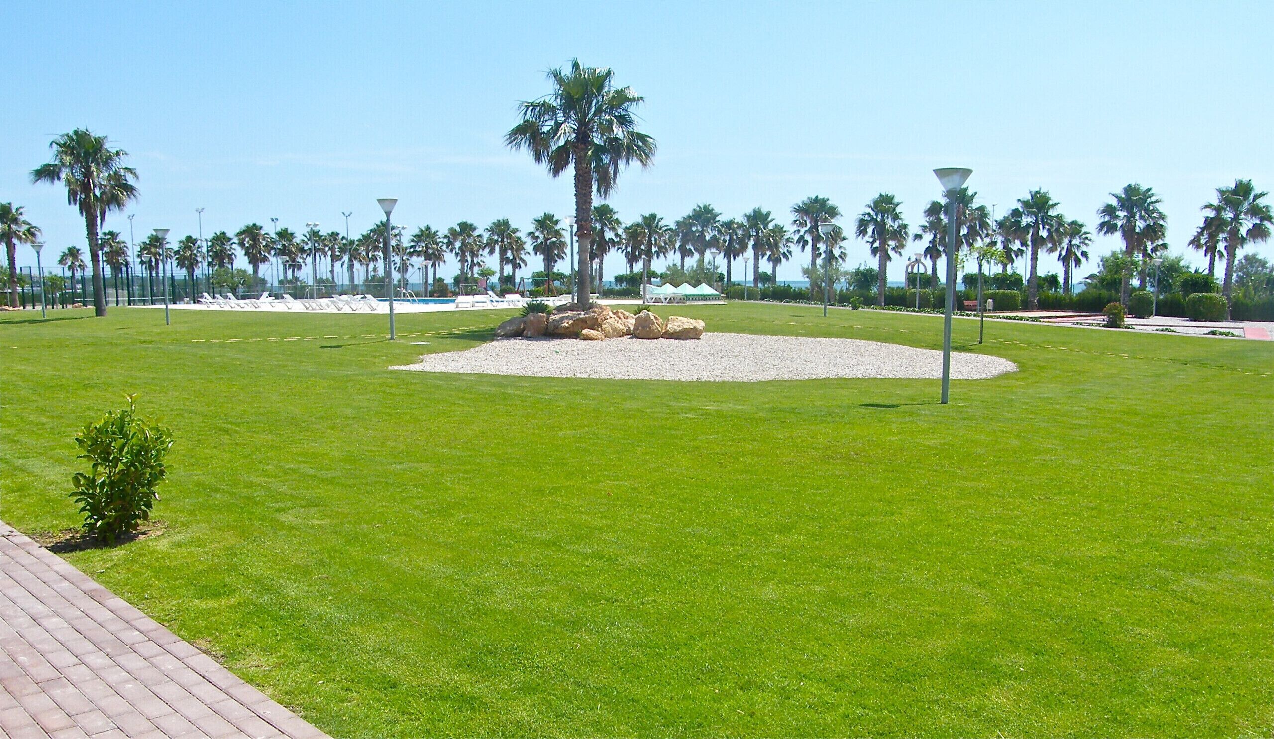 Terrein van de accommodatie