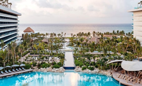 住宿景观. 仅限成人全包- Moxché Playa del Carmen 的秘密