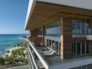 2 Story Penthouse Suite Ocean Front | Vistas desde la habitación