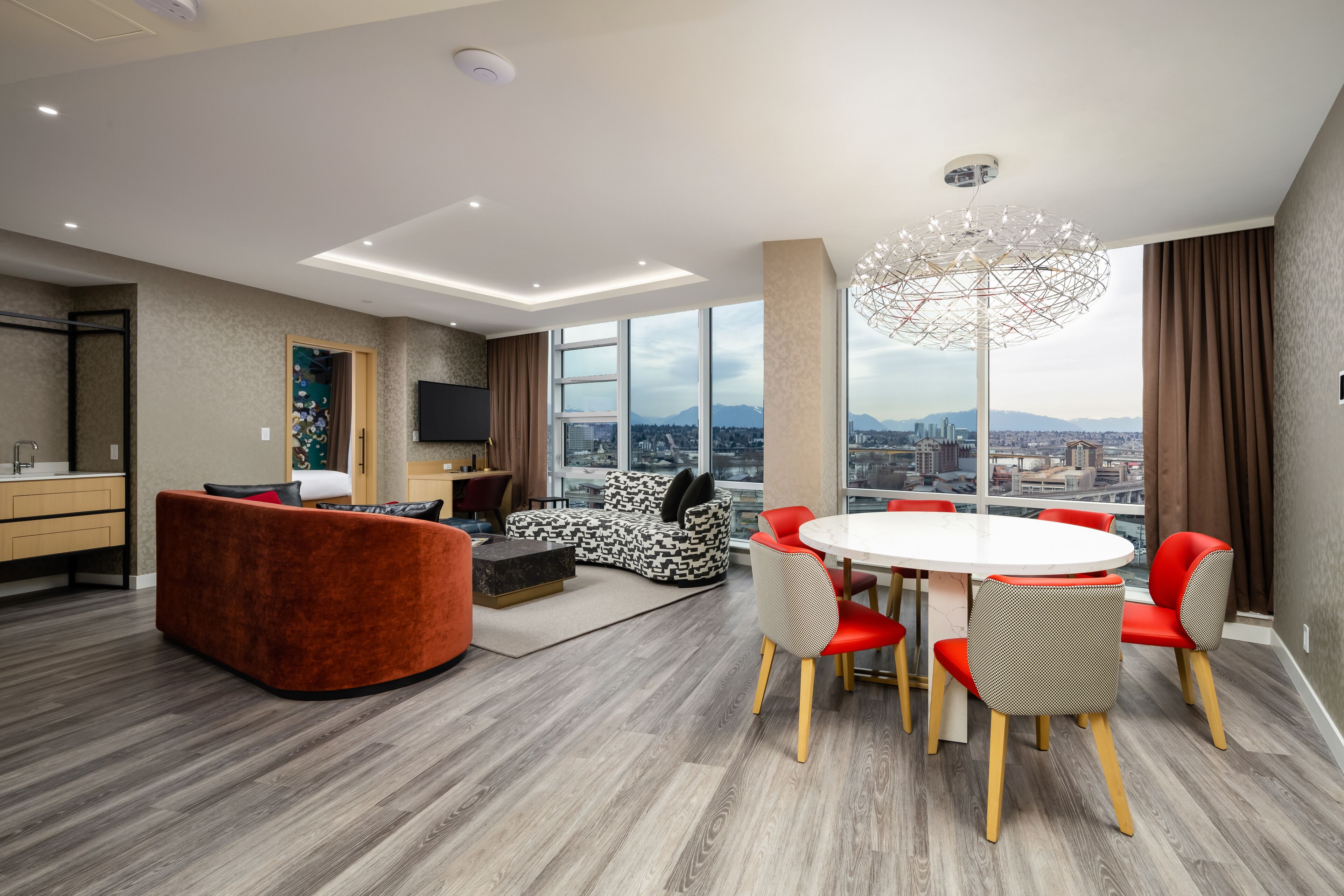 premier suite, 2 bedrooms | in-room dining