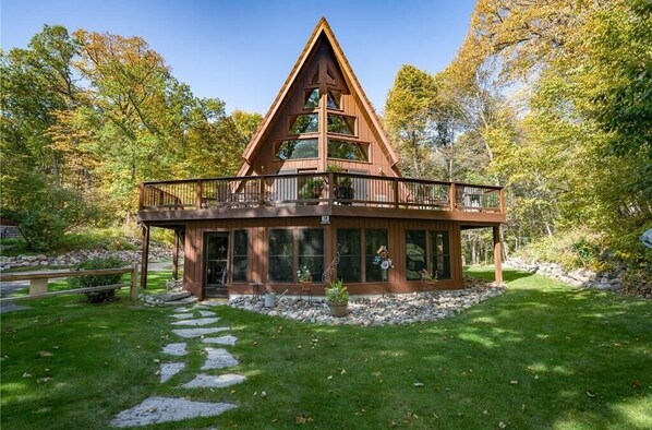 Exterior - Chalet-Style Architectural Home on Star Lake - Crosslake (Pequot Lakes)