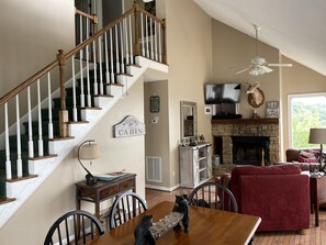 Interior - CHALET VILLAGE breathtaking view of Gatlinburg and the Smokey’s along tramway. (Gatlinburg)