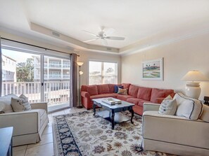 Condo, Multiple Beds (Beachside Colony Unit 613) | Living room - Beachside Colony Unit 613 (Tybee Island)