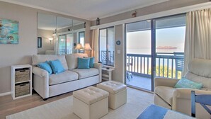 Condo, Multiple Beds (Gone Coastal) | Living room - Gone Coastal (Tybee Island)