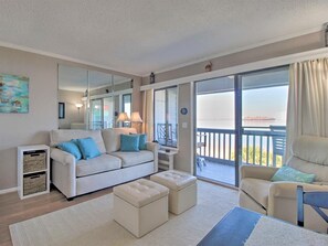 Condo, Multiple Beds (Gone Coastal) | Living room