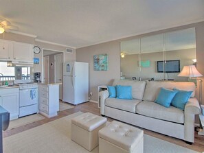 Condo, Multiple Beds (Gone Coastal) | Living room - Gone Coastal (Tybee Island)