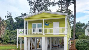 House, Multiple Beds (Lime Time) | Exterior - Lime Time (Tybee Island)