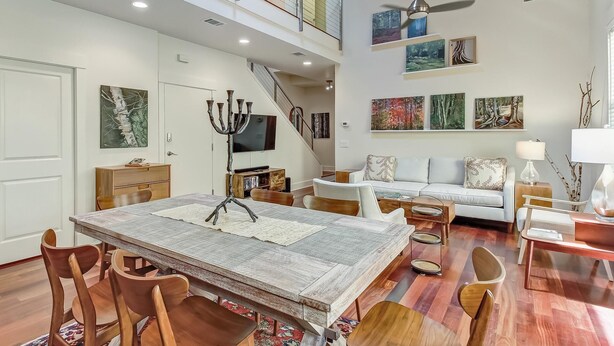 Condo, Multiple Beds (Forsyth Artist Retreat) | Living room - Forsyth Artist Retreat (Savannah)
