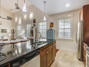 Condo, Multiple Beds (Forsyth Artist Retreat) | Private kitchen