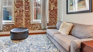 Living room - Bay Street Loft Unit 203 (Savannah)