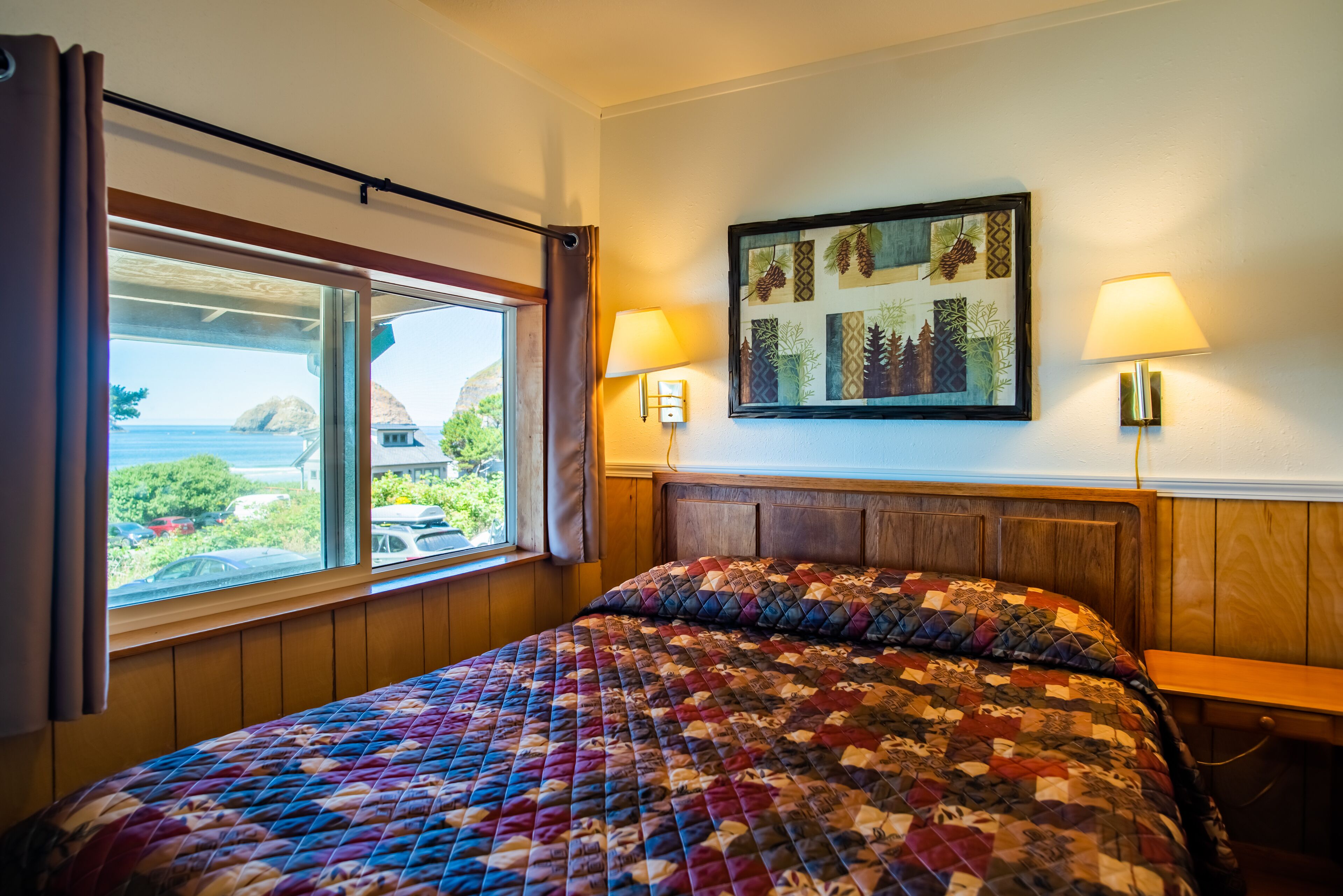 Cabana luxo, 2 quartos, vista para o mar | Individualmente decorados, individualmente mobiliados, Wi-Fi de cortesia