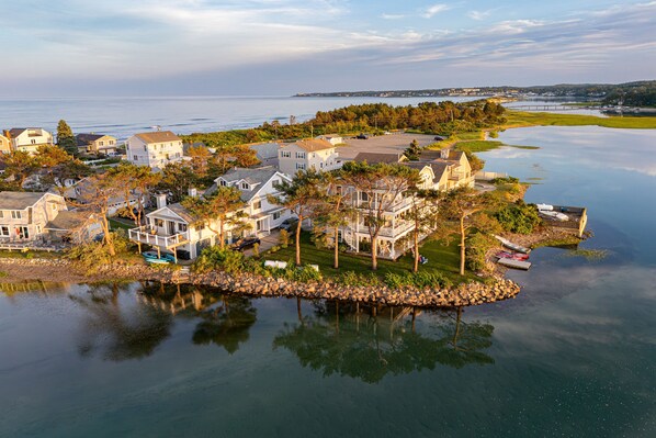 Exterior - Ocean View, Riverfront Home w/ Marsh Views, 2 Decks, Kayaks - Walk to Beach (Wells)