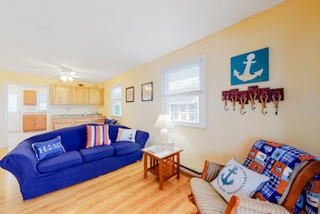 Image of Cottage with deck & sunroom - steps to Long Sands Beach