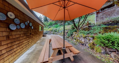 Dog-Friendly Two-Story Home near the Beach w/Free WiFi, Gas Grill, & Firepit