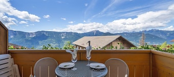 Monolocale 'Merano' con vista montagna, terrazza comune e Wi-Fi