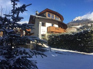 Exterior - Apartment "Villa Anita Piz da Peres" with Mountain View, Sauna, Wi-Fi & Terrace (St.Vigil)