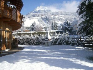Property grounds - Apartment "Villa Anita Piz da Peres" with Mountain View, Sauna, Wi-Fi & Terrace (St.Vigil)