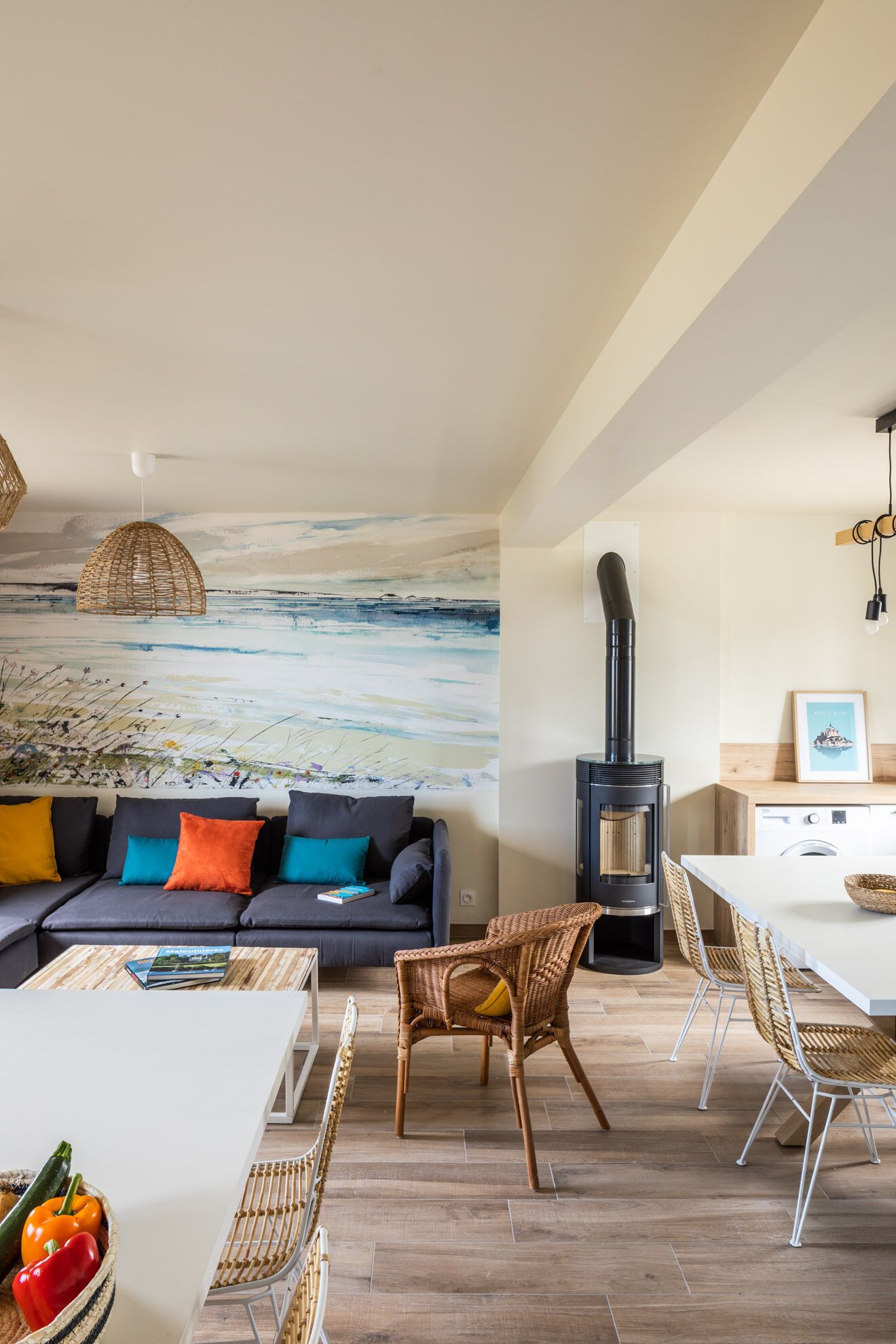 Televisie en een kantoor