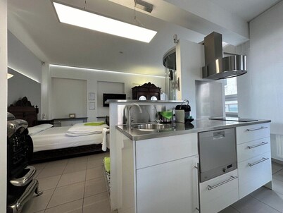 Modern 1 room Loft City Center Ground Floor