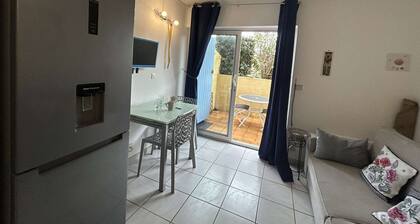 Ruhiges Studio mit Terrasse und Parkplatz, Narbonne Plage
