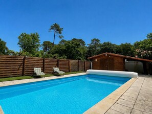 Pool - Spacious villa with pool for 8 pers in Soustons (Soustons)
