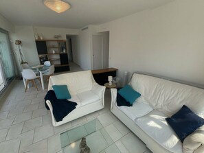 TV - Superb air-conditioned apartment with large terrace and parking in Menton (Menton)