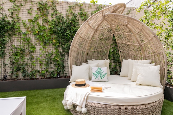 Enceinte de l’hébergement