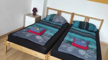 1 Schlafzimmer, kostenloses WLAN, Bettwäsche