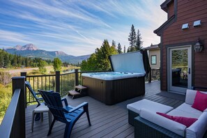 Terrace/patio - Townhome Across from Purg- Awesome Unobstructed Views/Deck/Private Hot Tub (Durango)