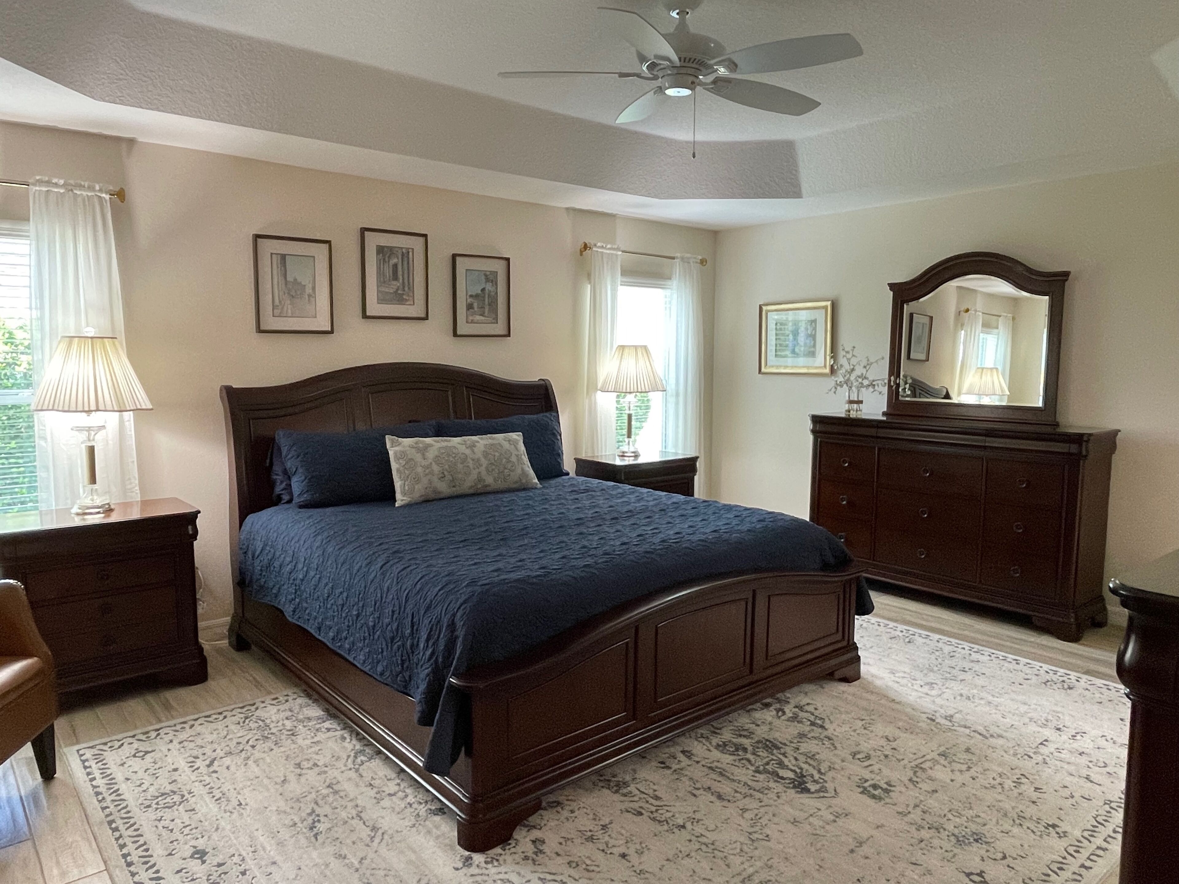 3 bedrooms, iron/ironing board, travel cot, free WiFi