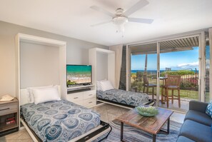 1 slaapkamer, een strijkplank/strijkijzer, gratis wifi, beddengoed